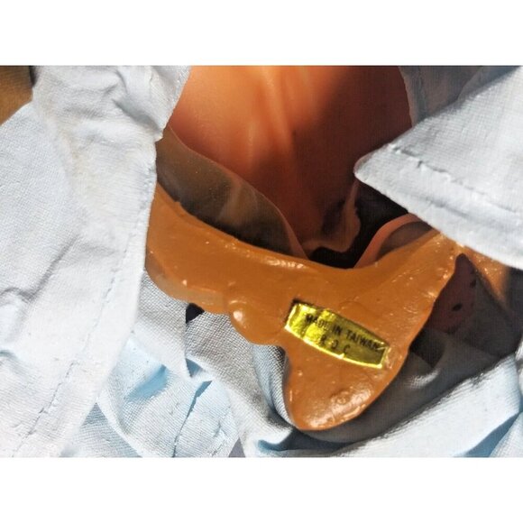 VTG 80s Nativity Cloth-Tique Paper Mache Mary,Joseph,Baby Jesus, Angel Figurines - Picture 12 of 12